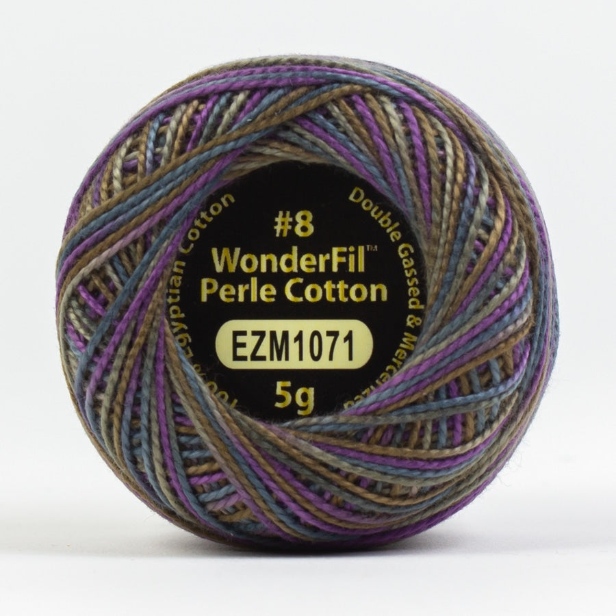 Wonderfil Perle 8wt Egyptian Cotton Thread 5g Balls Individual - Variegated