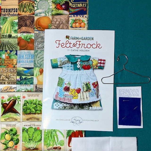 Slow Stitch Kit - Felt and Frock