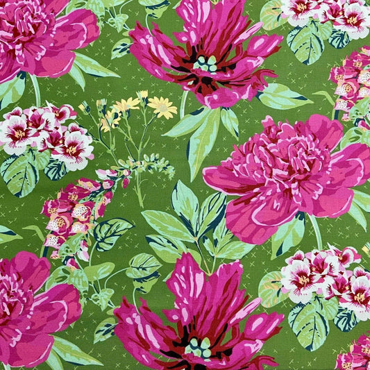 Verdant Fabrics - Luscious Green
