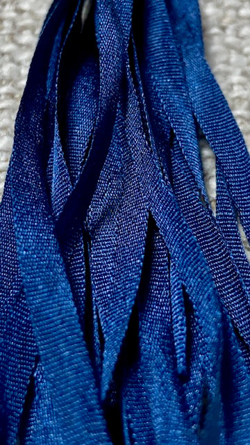 Pure Silk Hand Dyed Ribbons by Maytime Heirlooms