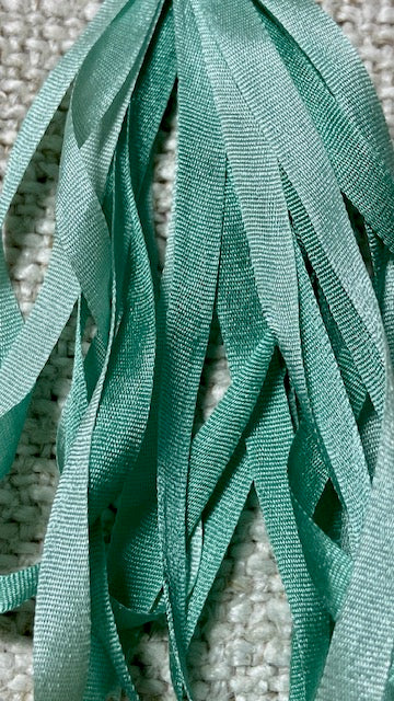 Pure Silk Hand Dyed Ribbons by Maytime Heirlooms