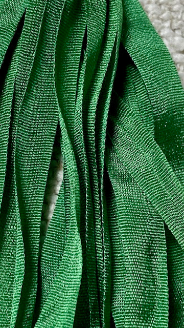 Pure Silk Hand Dyed Ribbons by Maytime Heirlooms