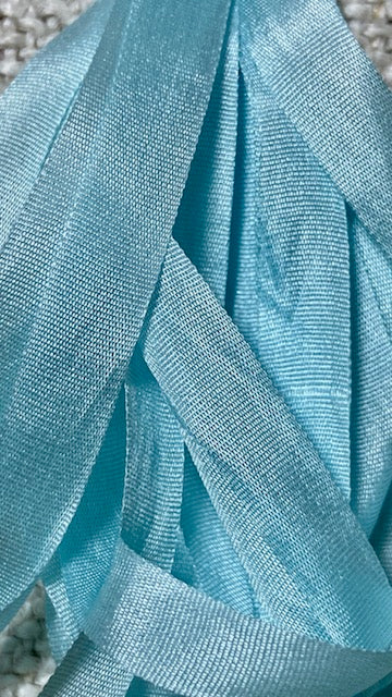 Pure Silk Hand Dyed Ribbons by Maytime Heirlooms