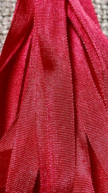 Pure Silk Hand Dyed Ribbons by Maytime Heirlooms