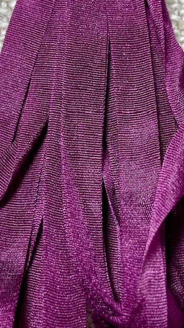 Pure Silk Hand Dyed Ribbons by Maytime Heirlooms