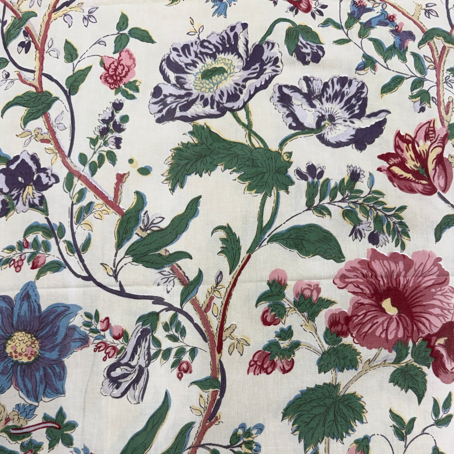 Antique and Vintage Fabric Piece No 149. 64cm x 61cm