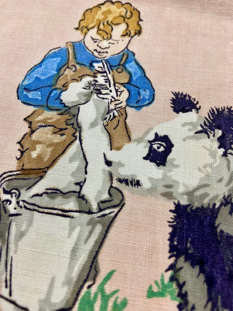 Antique and Vintage Fabric Piece No 141. 70cm x 45cm