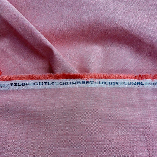 Tilda Chambray - Coral