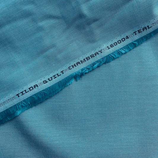 Tilda Chambray - Teal