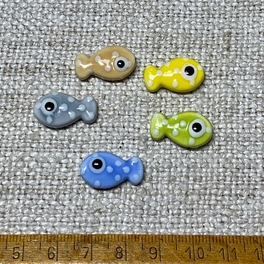 Ceramic Fish Beads