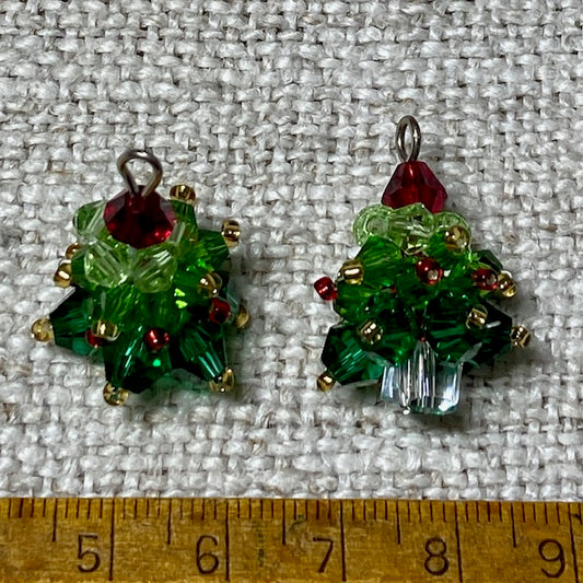 Beaded Xmas Trees