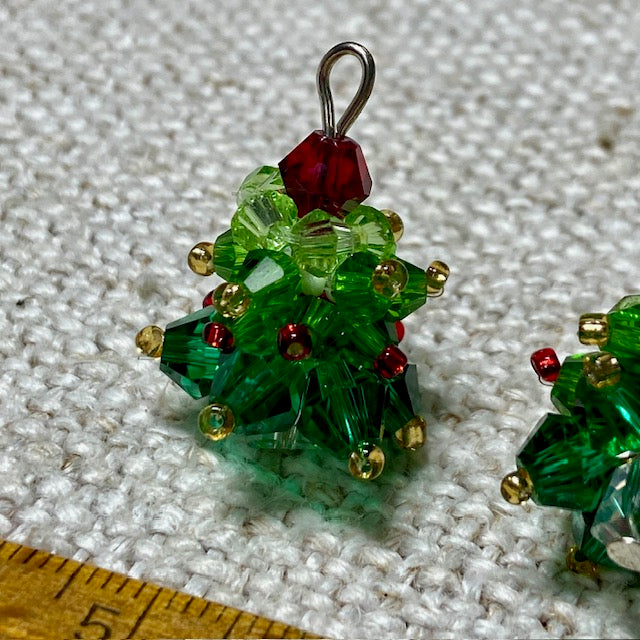 Beaded Xmas Trees