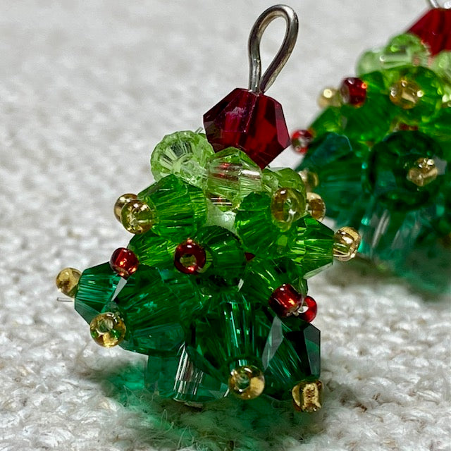 Beaded Xmas Trees