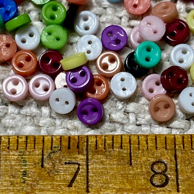 Itty Bitty Multicoloured Buttons