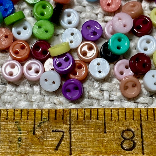 Itty Bitty Multicoloured Buttons