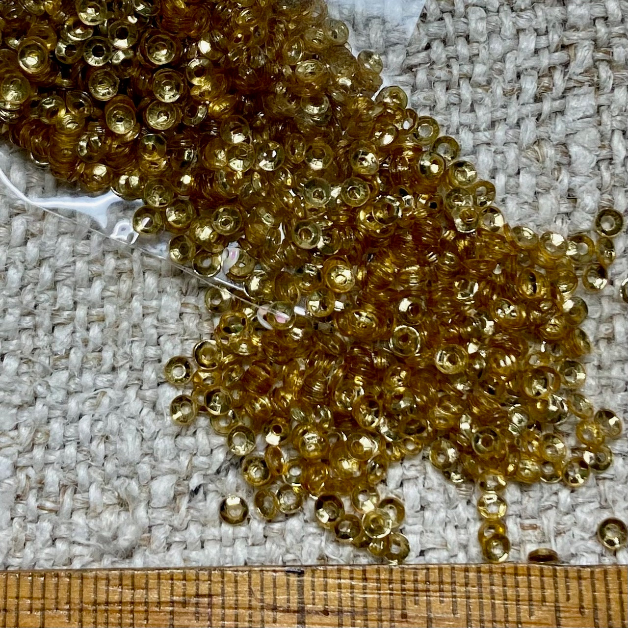 Sequin Collection Bronze Gold Peach