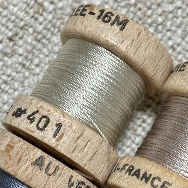 Au Ver A Soie Gris/Grey Silk Spool Set