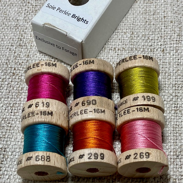 Au Ver A Soie Brights Silk Spool Set