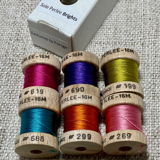 Au Ver A Soie Brights Silk Spool Set