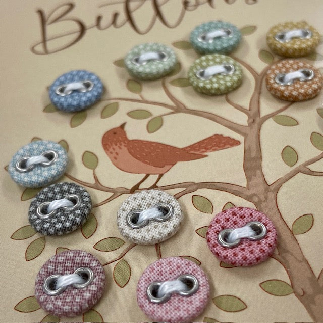 Tilda Poppy Seed Buttons - Multicoloured