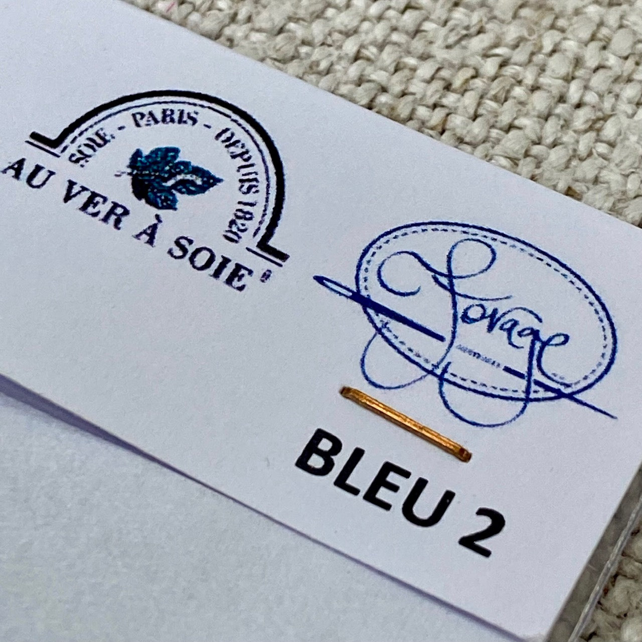 Au Ver A Soie Soie D'Alger Bleu 2