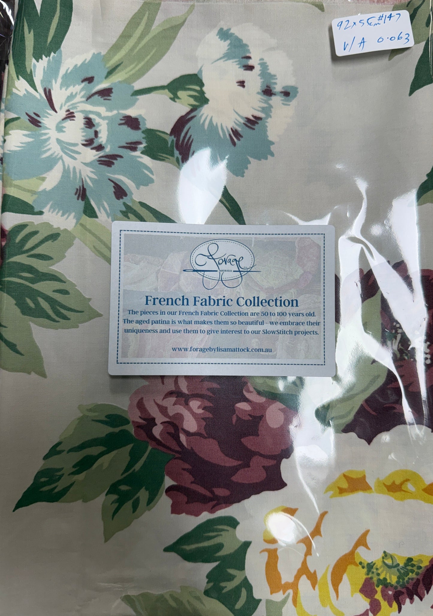 Antique and Vintage Fabric Piece No 147. 92cm x 55cm