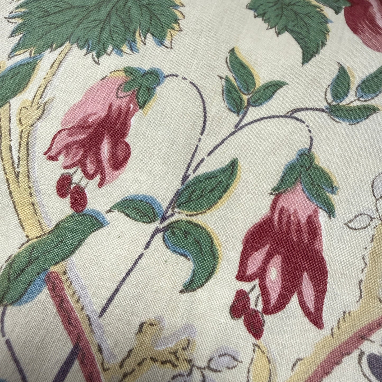 Antique and Vintage Fabric Piece No 149. 64cm x 61cm