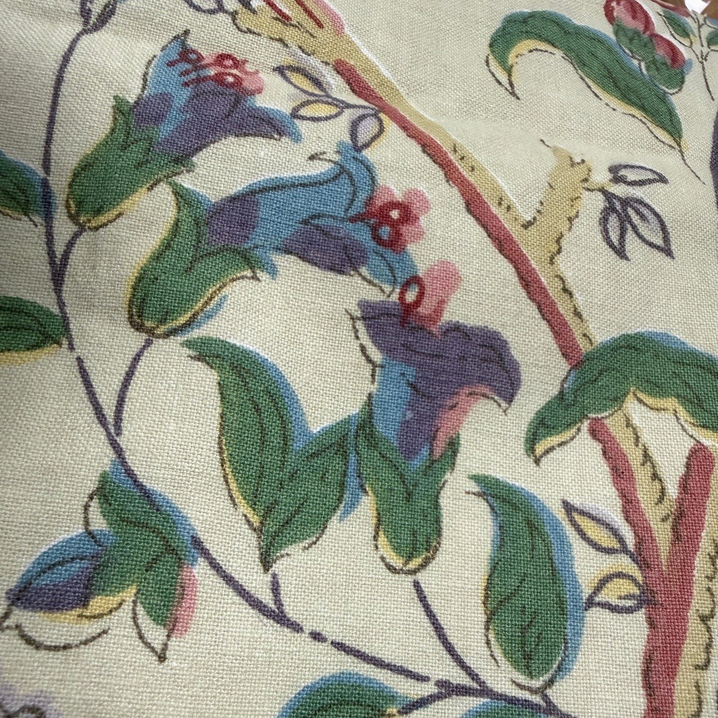 Antique and Vintage Fabric Piece No 148. 64cm x 61cm