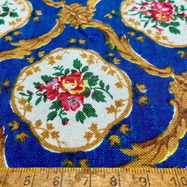 Antique and Vintage Fabric Piece No 54. 45cm x 45cm