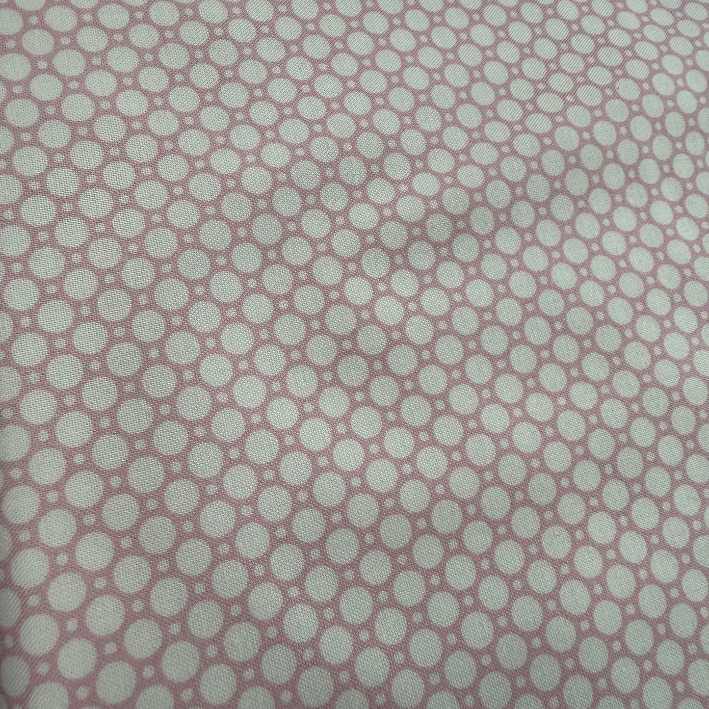 Devonstone - DV6215 - Chiara Rose Baby Pink White Spots