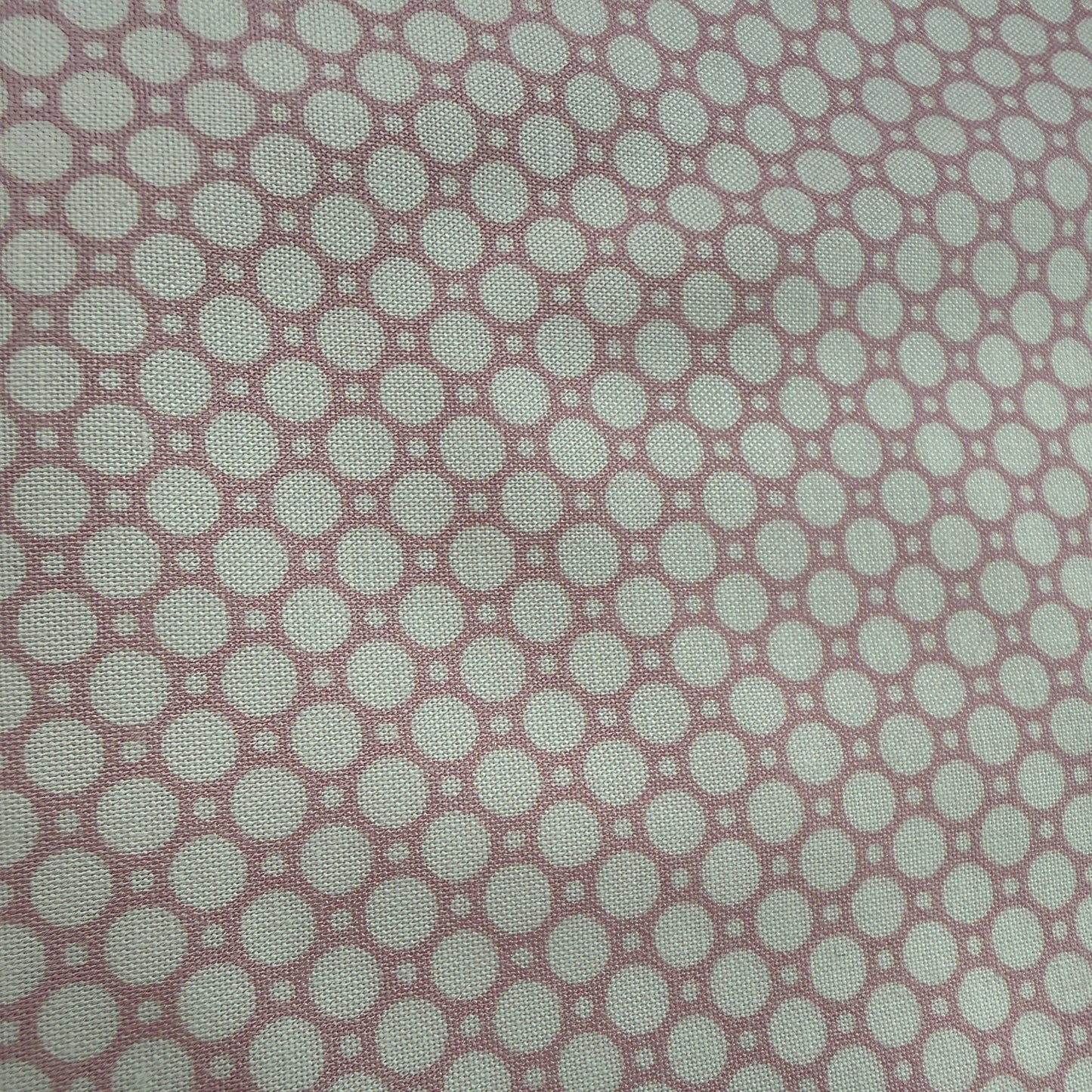 Devonstone - DV6215 - Chiara Rose Baby Pink White Spots