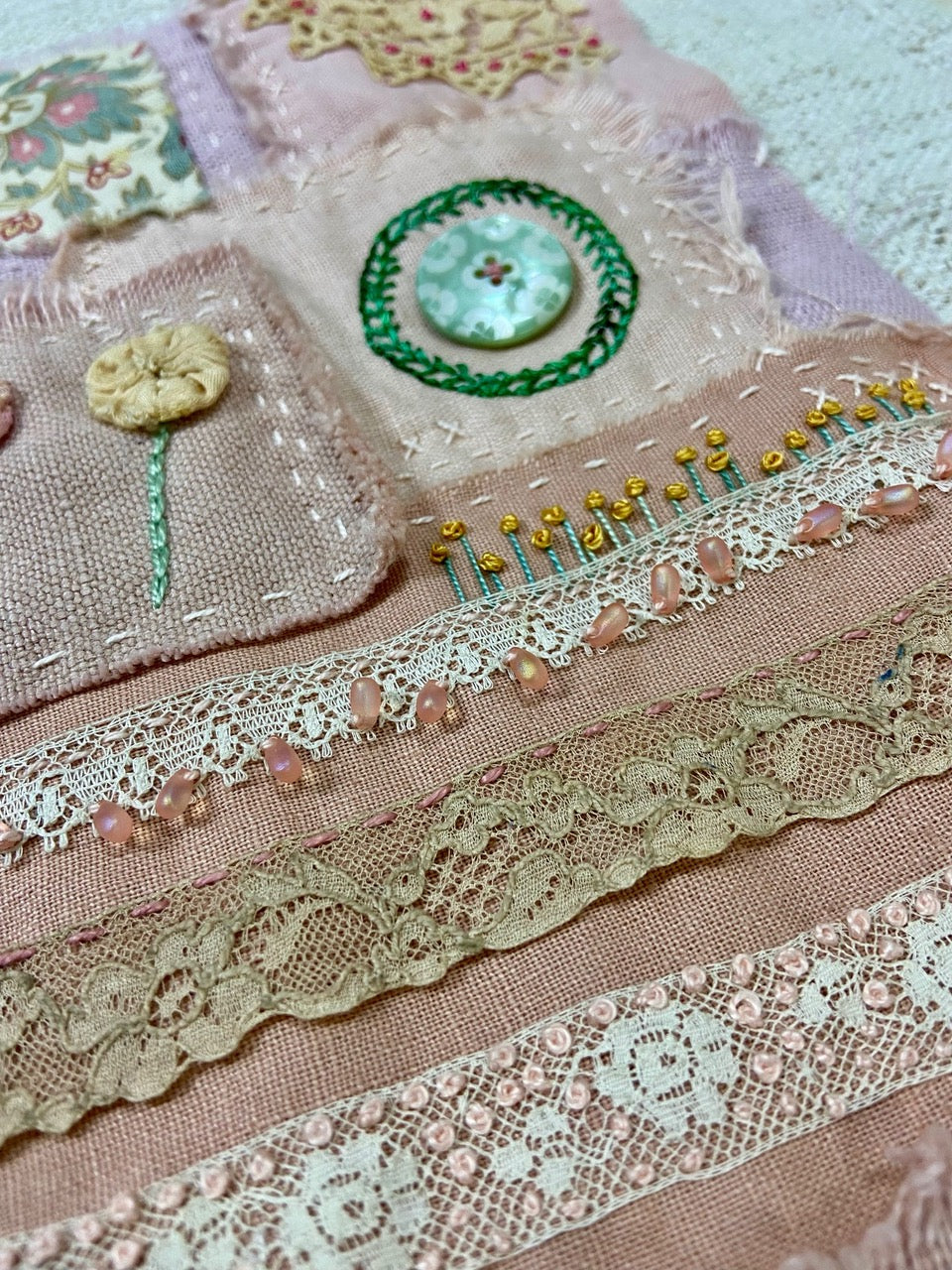 SlowStitched Panel Sampler Summer School 11th January 2026