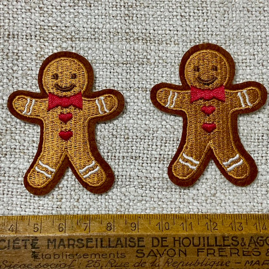 Gingerbread People Patches