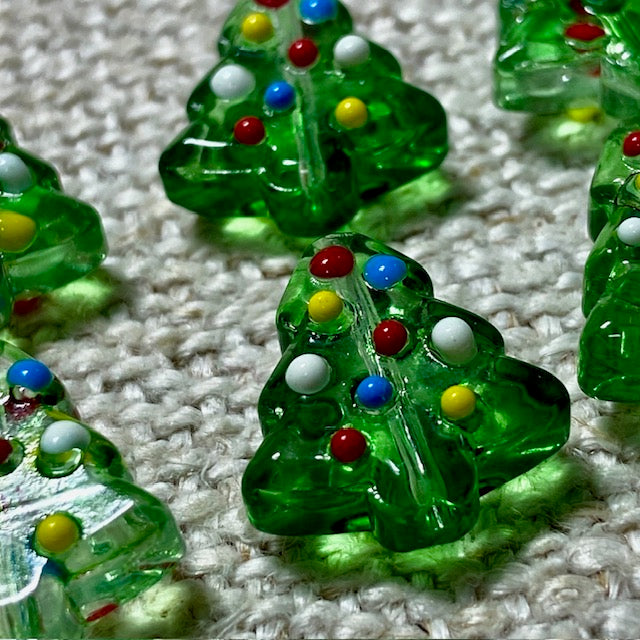Glass Christmas Trees