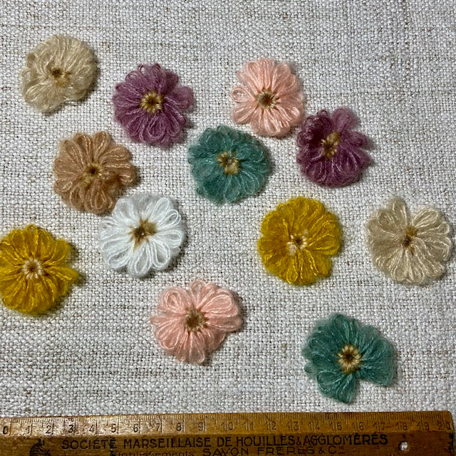 Crochet Woollen Flowers