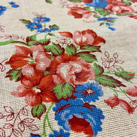 Antique and Vintage Fabric Piece No 128. 74cm x 45cm