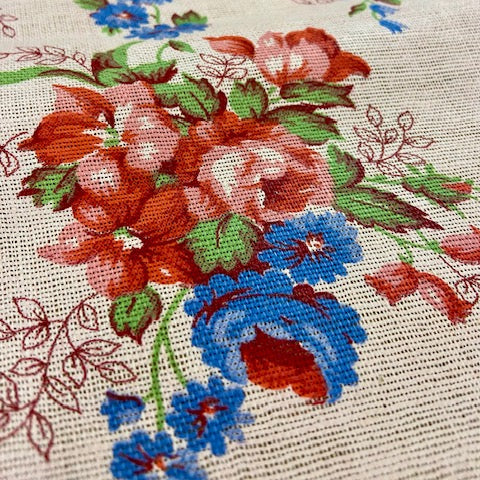 Antique and Vintage Fabric Piece No 127. 74cm x 45cm