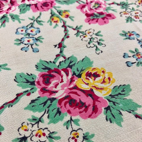 Antique and Vintage Fabric Piece No 129. 60cm x 40cm