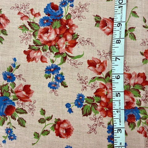 Antique and Vintage Fabric Piece No 128. 74cm x 45cm