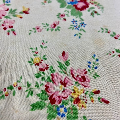Antique and Vintage Fabric Piece No 138. 55cm x 47cm