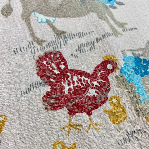 Antique and Vintage Fabric Piece No 140. 55cm x 48cm