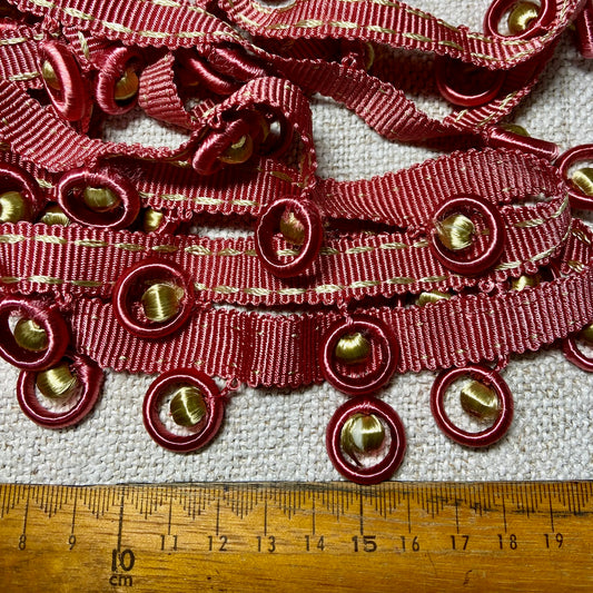 Salmon Pink Passementerie