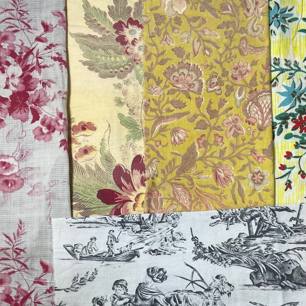 Antique and Vintage Fabric - Mixed Packs