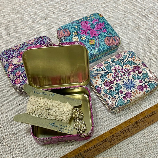 Square Tins - William Morris