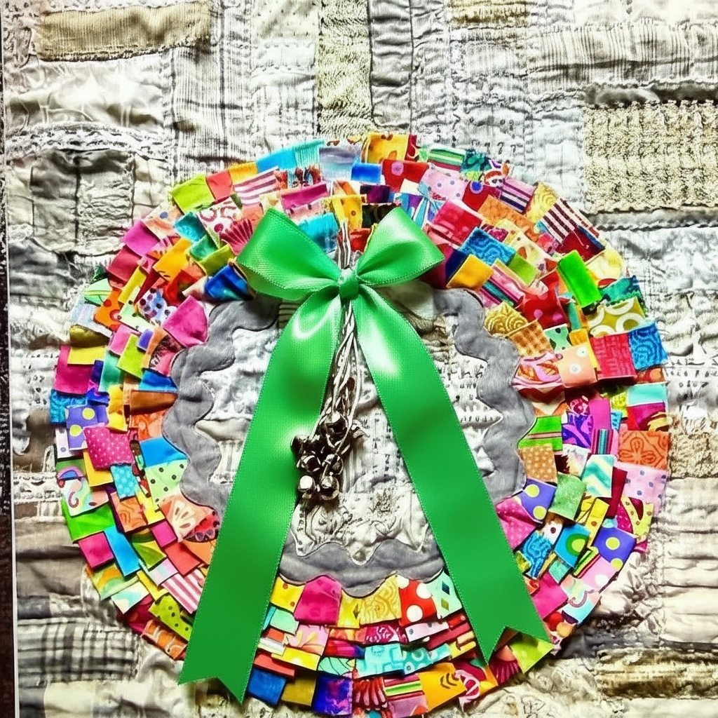 Christmas Wreath Slow Stitching Kit