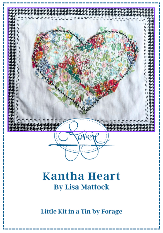 Kantha Heart - Tin Kit
