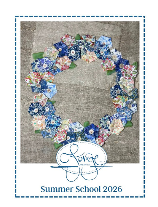 Amish Hexi Wreath Summer School 24th January 2026