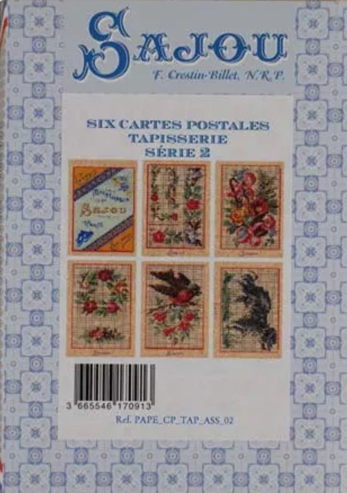 Sajou Folder with Six Cards - Tapestry Series 2
