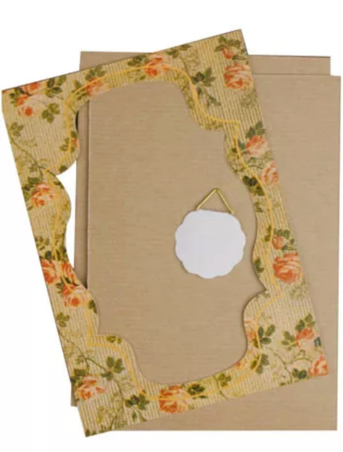Sajou Flower Pass-Partout Card Embroidery Frame