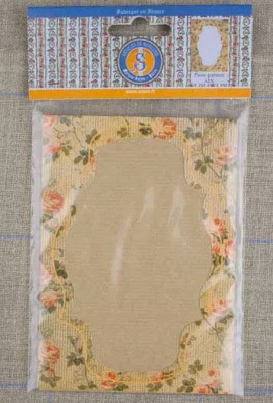 Sajou Flower Pass-Partout Card Embroidery Frame